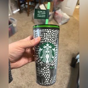Starbucks 12oz glow in the dark tumbler